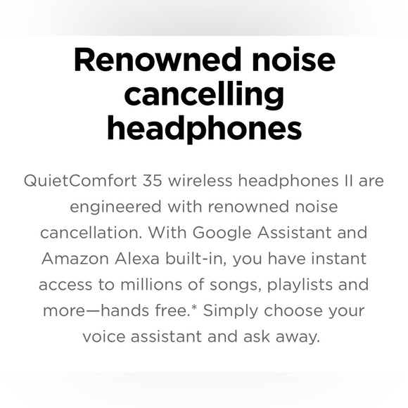 Bose Quietcomfort 35 II Headphones - Black - NWT NIB - Picture 8 of 8